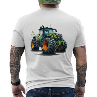 Children's Ich Bin 5 Traktor Bauer & Landwirt T-Shirt mit Rückendruck - Seseable