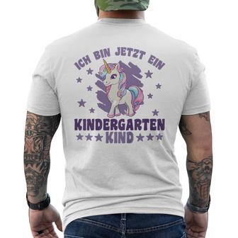 Children's Ich Bin Ein Kindergartenkind German Langu T-Shirt mit Rückendruck - Seseable