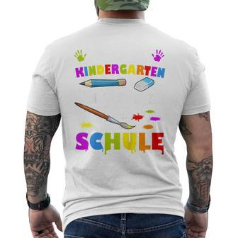 Children's Schule Ich Komme Kita Abgänger Schule Ich Komme 80 T-Shirt mit Rückendruck - Seseable