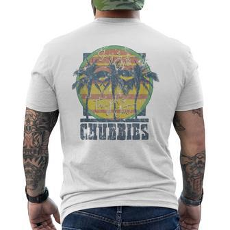 Chubbies Sky’S Out Thighs Out Vintage Retro Beach Men's T-shirt Back Print - Monsterry AU