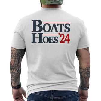 Classic Boats And Hoes 2024 Election For Women Men's T-shirt Back Print - Monsterry AU