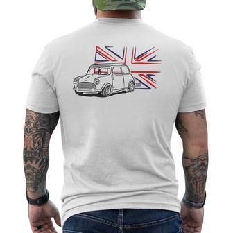 Classic Mini Austin Union Jack Men's T-shirt Back Print - Monsterry DE