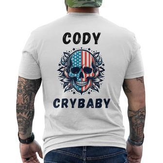 Cody Crybaby Cody Crybaby Pro Wrestling Fans Rhodes Men's T-shirt Back Print | Mazezy DE