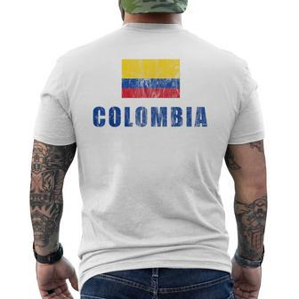 Colombia Columbian Clothing Outfit Men's T-shirt Back Print - Monsterry AU