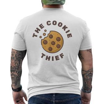 The Cookie Thief Men's T-shirt Back Print - Monsterry AU