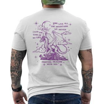 Cool I Had The Time Of My Life Fighting Dragons With You Men's T-shirt Back Print - Seseable