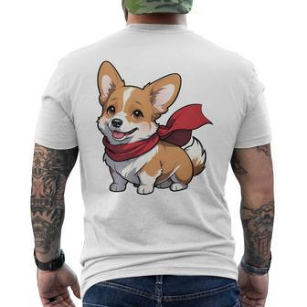 Corgi Geschenke Für Corgi-Liebhaber Corgi Damen Corgi Dog T-Shirt mit Rückendruck - Seseable