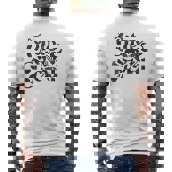 Cute But Feral Cat Kitty Kitten Ears Wild Untamed Feline Men's T-shirt Back Print - Thegiftio UK