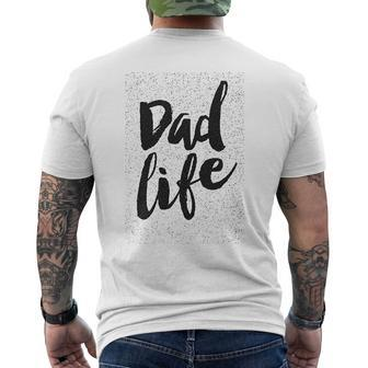 Dad Life Mens Back Print T-shirt | Mazezy DE