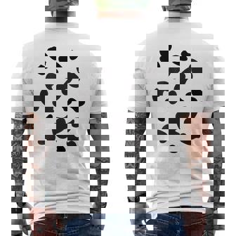Dálmata Manchas De Vaca Manchas Carnaval Disfraz Camiseta Hombre Estampado Espalda - Regaloses