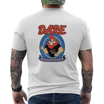 Dare Dare Graduate Lion Keeping V2 Mens Back Print T-shirt - Thegiftio