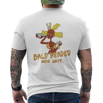 Diamond Bald Headed Hoe Mens Back Print T-shirt - Seseable