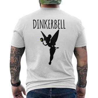 Dinkerbell Cute Pickleball Ladies Dink Pickle Ball Men's T-shirt Back Print - Monsterry
