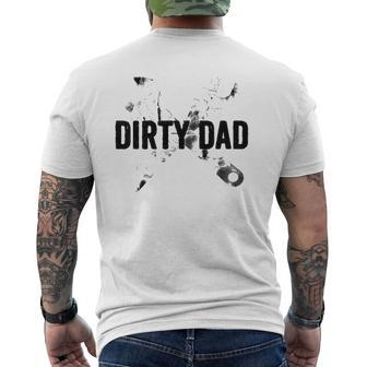 Dirty Dad Father’S Day Vintage Mens Back Print T-shirt | Mazezy