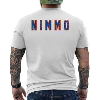Distressed Nimmo Proud Family Last Name Surname Familia Men's T-shirt Back Print - Seseable