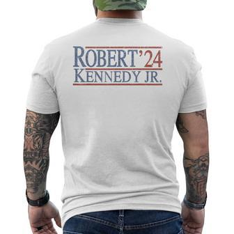 Distressed Robert Kennedy Jr 2024 Men's T-shirt Back Print - Monsterry