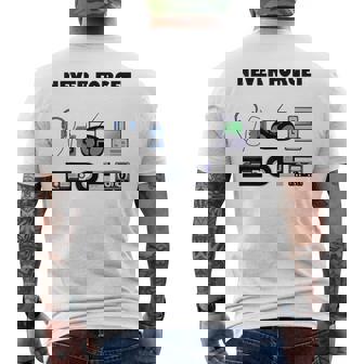 Divertida Cinta De Audio De Casete Multimedia Retro De Los 80 Y 90 Camiseta Hombre Estampado Espalda - Regaloses