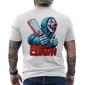 Down With The Clown Icp Hatchet Man Juggalette Clothes Men's T-shirt Back Print - Monsterry