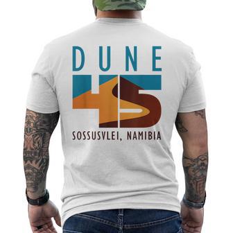 Dune 45 Sossusvlei Namibia T-Shirt mit Rückendruck - Seseable