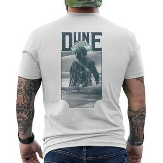Dune Paul Of Arrakis Portrait T-Shirt mit Rückendruck - Seseable