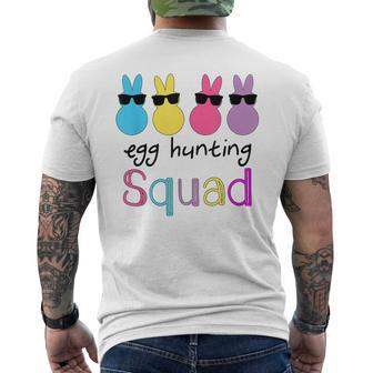 Easter Bunnies Egg Hunting Squad Girls Boys Men's T-shirt Back Print - Thegiftio UK