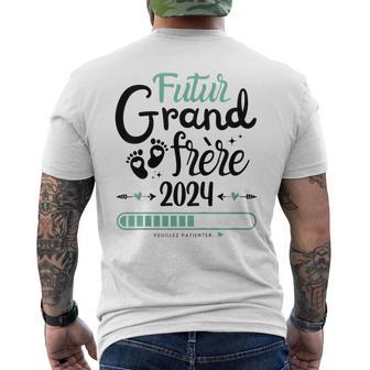 Enfant Futur Grand Frère 2024 En Cours Annonce Grossesse Surprise T-shirt imprimé au dos - Cadeauxyz