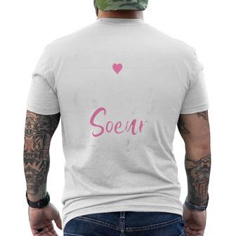 Enfant J'ai Un Secret Jeais Être Grande Soeur Grande Soeur 2024 T-shirt imprimé au dos - Cadeauxyz