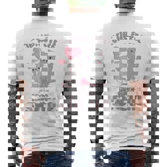 Enfant Je Vais Être Grande Soeur Chat Future Grande Soeur T-shirt imprimé au dos - Cadeauxyz