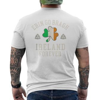Erin Go Bragh Ireland Forever Men's T-shirt Back Print - Thegiftio