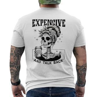 Expensive Difficult And Talks Back On Back Men's T-shirt Back Print - Seseable