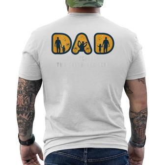Make This Father's Day To Celebrate With Our Dad Men's T-shirt Back Print - Seseable
