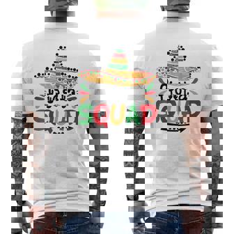 Lets Fiesta Squad Cinco De Mayo 5Th May Mexican Mens Back Print T-shirt - Thegiftio UK