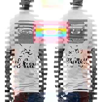 Fiesta Temática De Los Años 90 I Love 90'S Music Camiseta Hombre Estampado Espalda - Regaloses