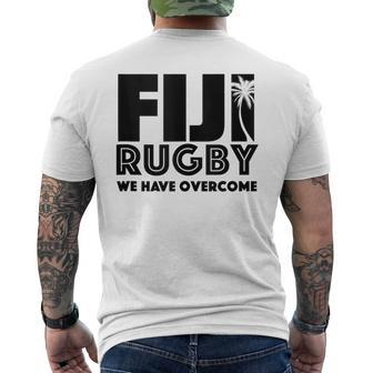 Fiji Rugby Football Soccer Vintage Jersey Fijians Men's T-shirt Back Print - Monsterry
