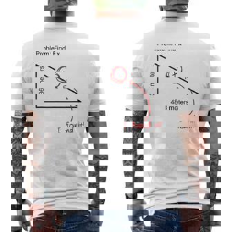 Find X Nerd Math Men's T-shirt Back Print - Thegiftio