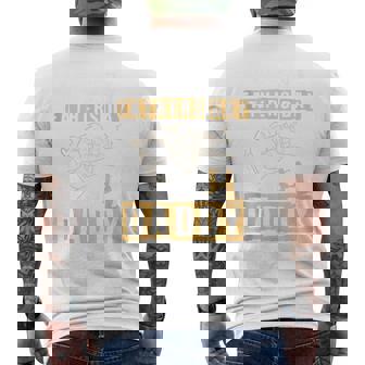 First Time Daddy New Dad 2024 Fathers Day Men's T-shirt Back Print | Seseable CA