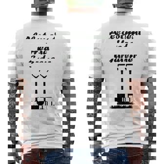 Allotment Head Gardener Gardening Men's T-shirt Back Print - Thegiftio UK
