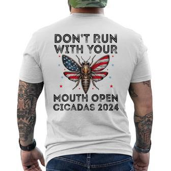 Cicadas 2024 Event Brood Xiii Entomology Cicada Lover Men's T-shirt Back Print - Monsterry CA