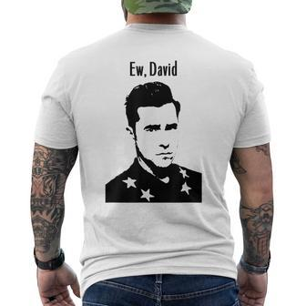Ew David Name Eew David Men's T-shirt Back Print - Seseable