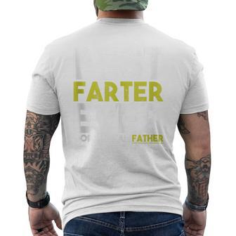 Fathers Day Best Farter Ever Oops I Mean Father Dad Men's T-shirt Back Print - Seseable