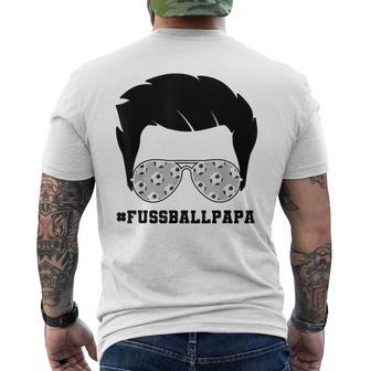 Fußballpapa Football Dad T-Shirt mit Rückendruck - Geschenkecke