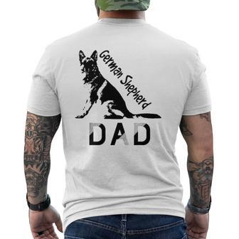 German Shepherd Dad By Eitadesign1 Ver2 Mens Back Print T-shirt | Mazezy