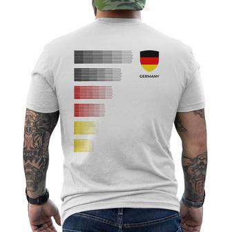 Germany Football Jersey German Soccer National Team Mens Back Print T-shirt - Thegiftio UK