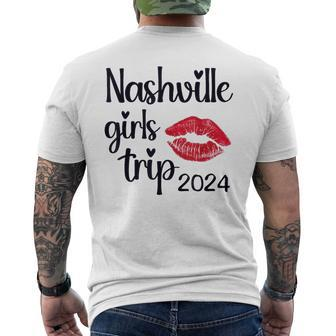 Girls Trip Nashville 2024 Weekend Birthday Party Women Men's T-shirt Back Print | Mazezy AU