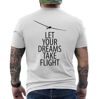 For Glider Glider Glider Glider Glider Glider Sailing Fly T-Shirt mit Rückendruck - Geschenkecke