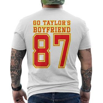 Go Taylor’S Boyfriend Best For Men's T-shirt Back Print - Monsterry DE