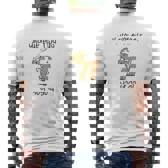 Goat Lovers Goa Whatever Floats Your Goat Mens Back Print T-shirt - Thegiftio