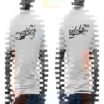 Grateful Dad Mens Back Print T-shirt - Thegiftio