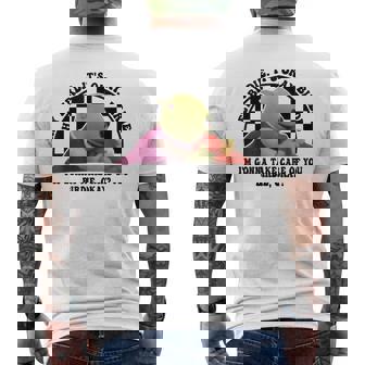 Groovy I'm Gonna Take Care Of You Birdie Okay Nanalan Men's T-shirt Back Print - Thegiftio UK