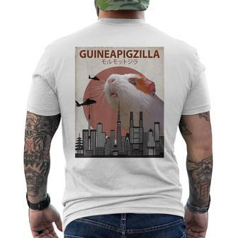 Guineapigzilla Guinea Pig T-Shirt Mens Back Print T-shirt - Thegiftio UK